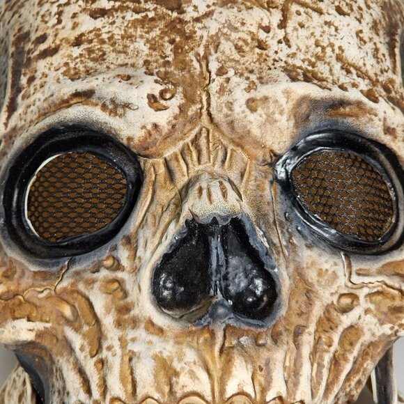 Cosplay Skull Skeleton Head Creepy Scary Halloween Mask Full Face Party Props - Picture 2 of 11